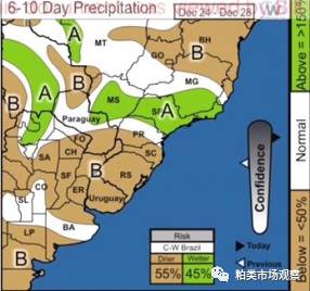 巴西最新气温报告